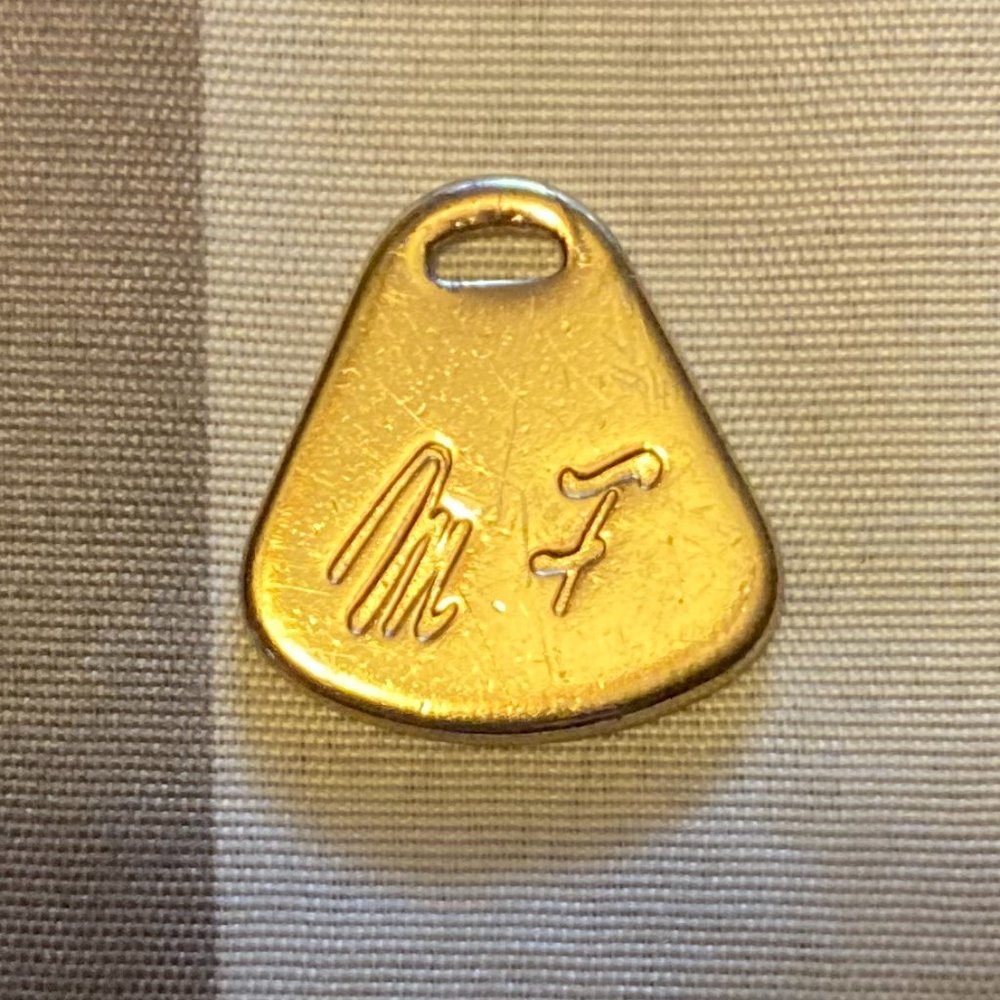 Marshall Field's Logo Initials Purse Charm Vintage
